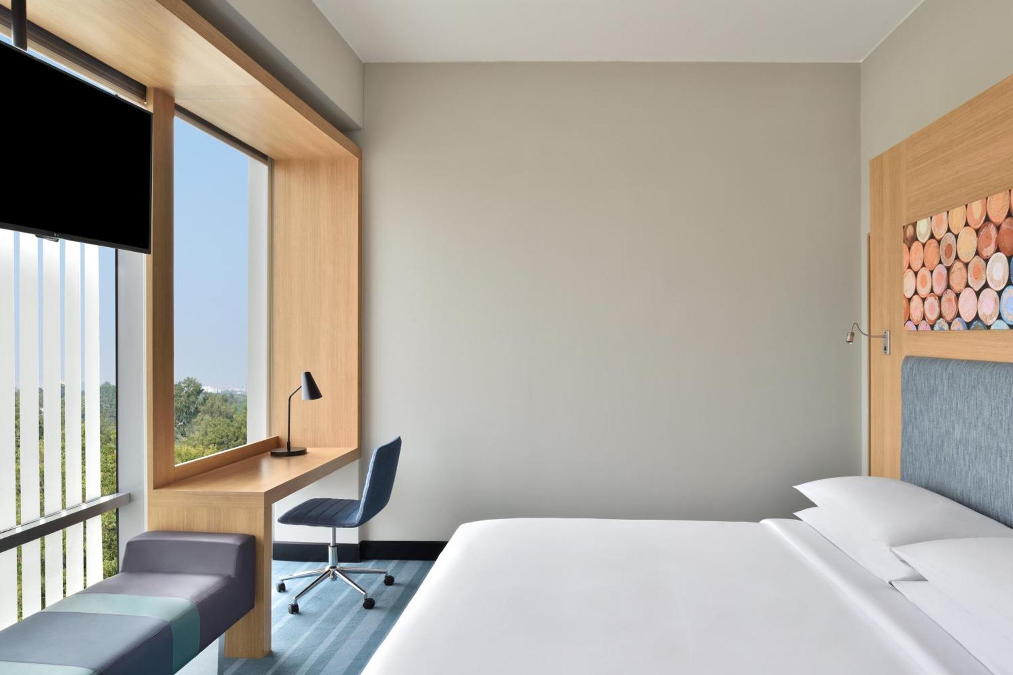 فندق ألوفت نيودلهي آيروسيتي المظهر الخارجي الصورة A room at the hotel