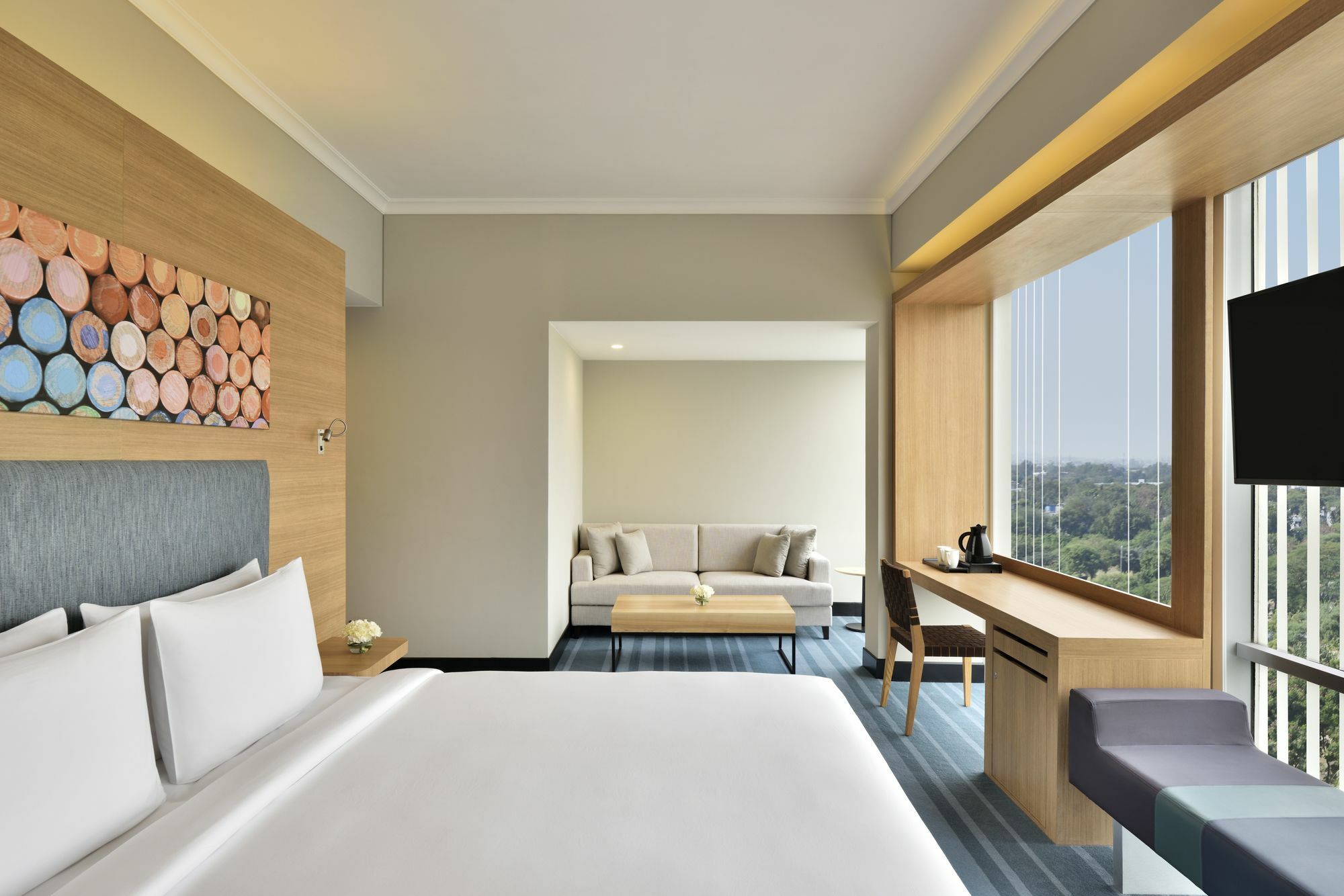 فندق ألوفت نيودلهي آيروسيتي المظهر الخارجي الصورة A room at the hotel