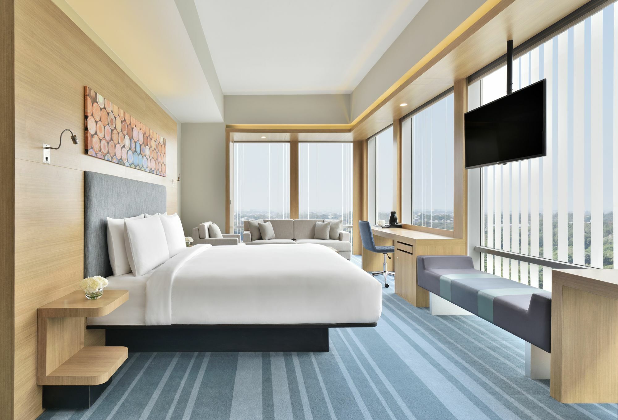 فندق ألوفت نيودلهي آيروسيتي المظهر الخارجي الصورة A room at the hotel